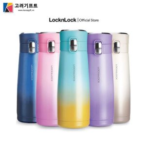 Binh Giu Nhiet Lock Lock Holiday Sunset Tumbler 450ml