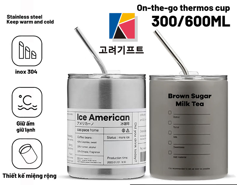 Ly giữ nhiệt Iced Americano 300ml