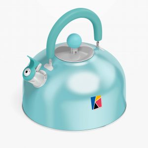 Kettle Psd Mockup Isometric Left View