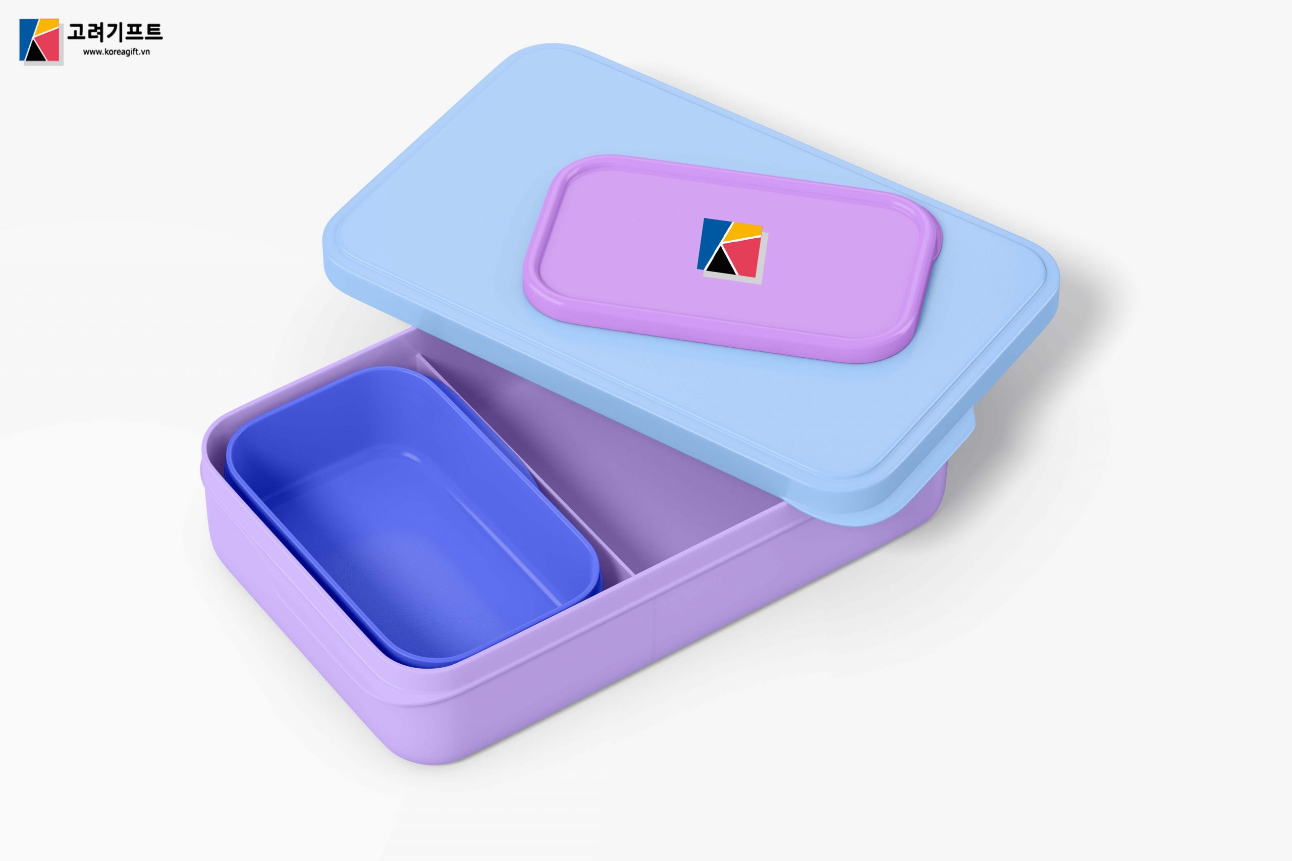 Lunch Boxes Mockup Opened