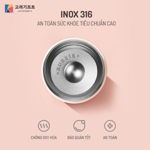 Binh Giu Nhiet Baby Inox 316 Elmich 8