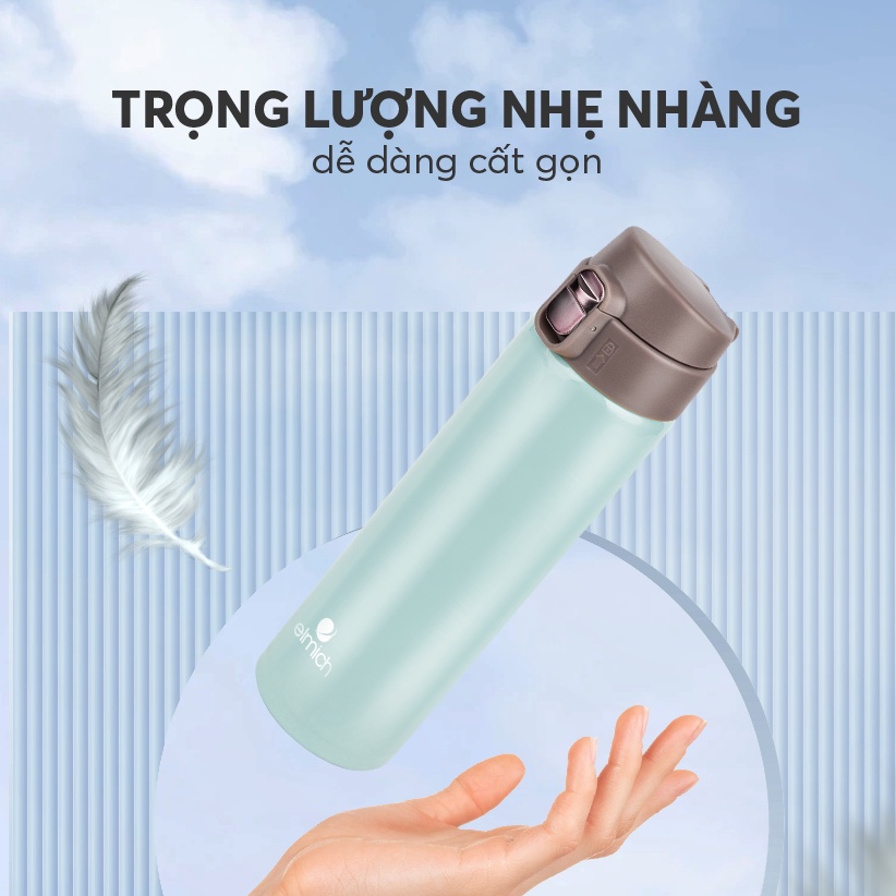 Bình giữ nhiệt Elmich inox 304 EL-8295 dung tích 500ml 2