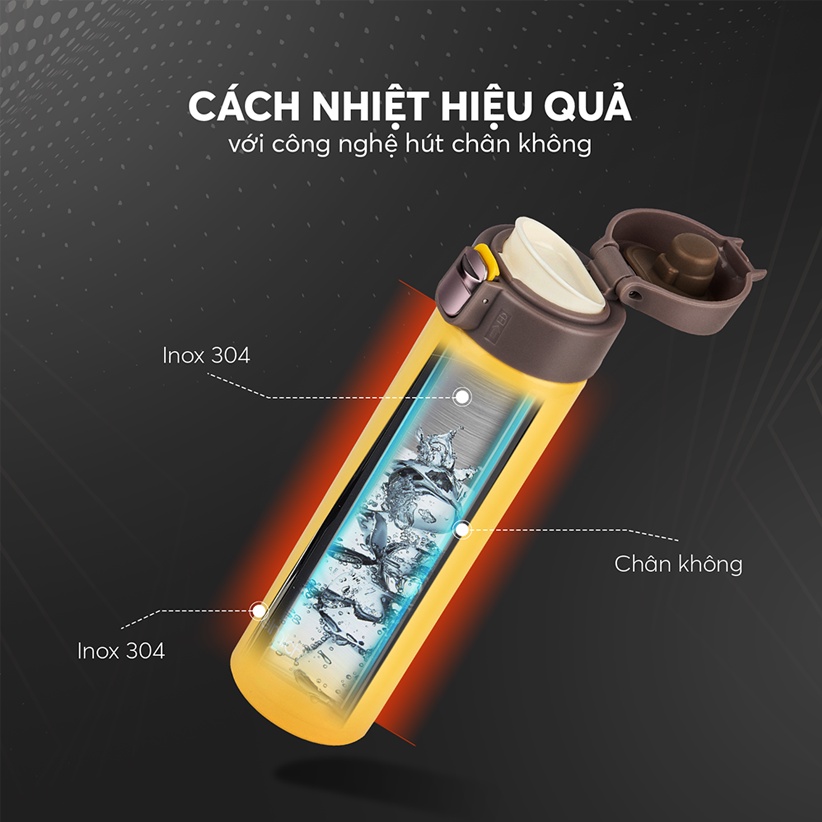 Bình giữ nhiệt Elmich inox 304 EL-8295 dung tích 500ml 4