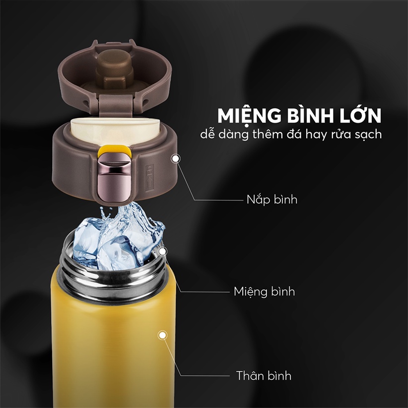 Bình giữ nhiệt Elmich inox 304 EL-8295 dung tích 500ml 5