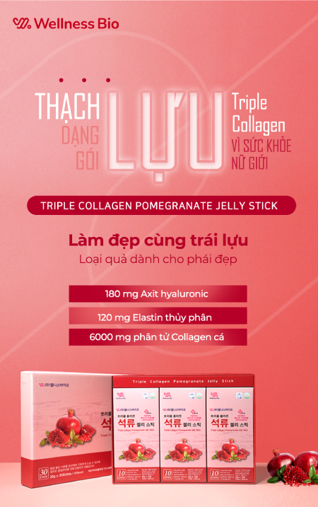 Thạch Lựu Triple Collagen 2