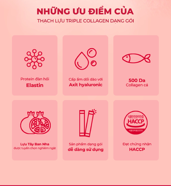 Thạch Lựu Triple Collagen 3