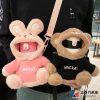 Binh Giu Nhiet Gau Bong 650ml Co Day Deo Cheo