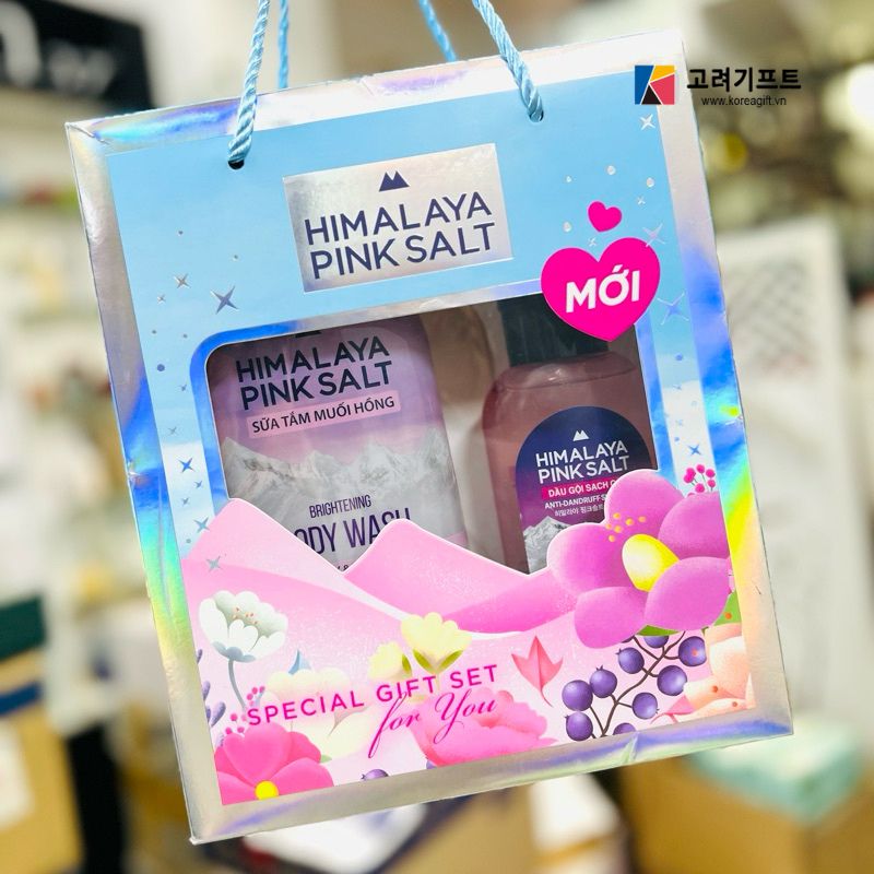 Set Sua Tam Dau Goi Muoi Hong Hymalaya 1 Set Sua Tam Dau Goi Muoi Hong Hymalaya 1