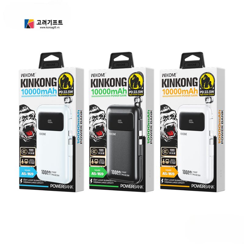 Sac Du Phong Wekome As 169 10000mah 4