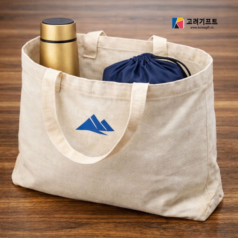 Bo Qua Tang Ao Mua Binh Giu Nhiet 500ml Tui Canvas In Logo Bo Qua Tang Ao Mua Binh Giu Nhiet 500ml Tui Canvas In Logo