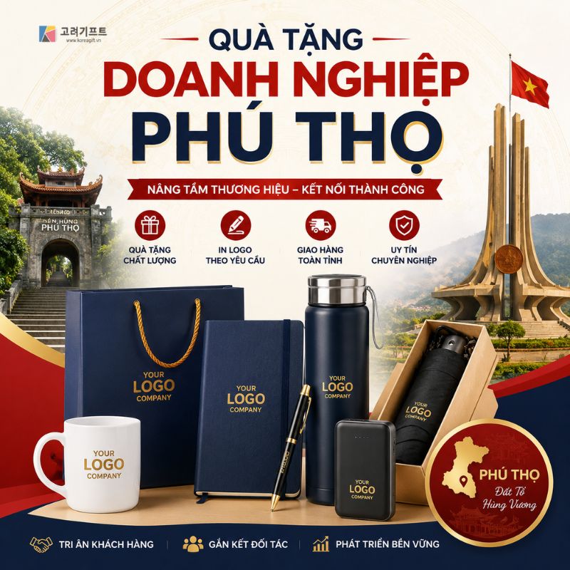 Quà tặng doanh nghiệp Phú Thọ